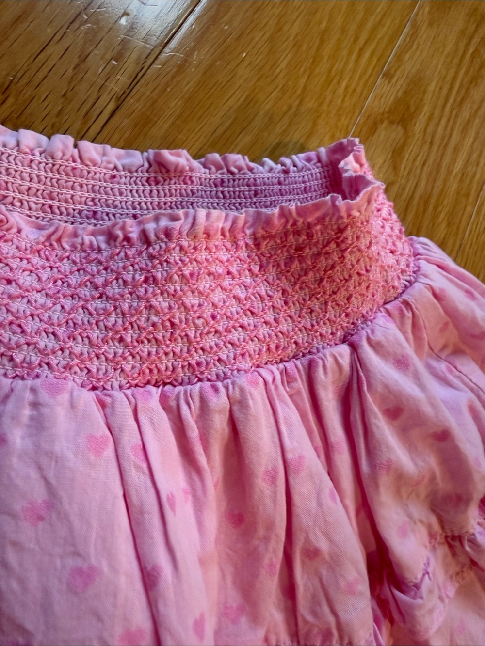 American Girl x LoveShackFancy Pink Tiered Ruffle Skirt - Picture 2 of 5